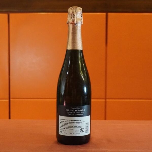 Del Fin del Mundo Extra Brut Blanc de Noirs - Imagen 3