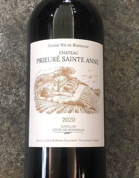 Chateau Prieuré Sainte Anne 2020