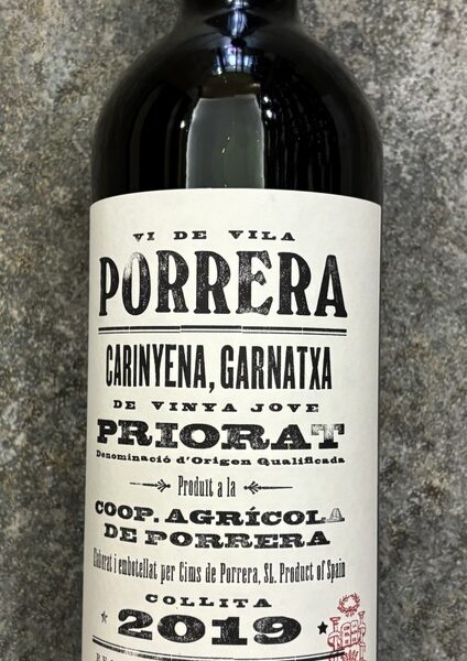 Porrera de Vi de Vila Cariñena, Garnacha 2019